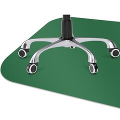 Aizsargājošs grīdas paklājs Decormat, Krāsu meža zaļa, 100x70 cm цена и информация | Офисные кресла | 220.lv