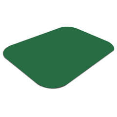 Aizsargājošs grīdas paklājs Decormat, Krāsu meža zaļa, 100x70 cm цена и информация | Офисные кресла | 220.lv
