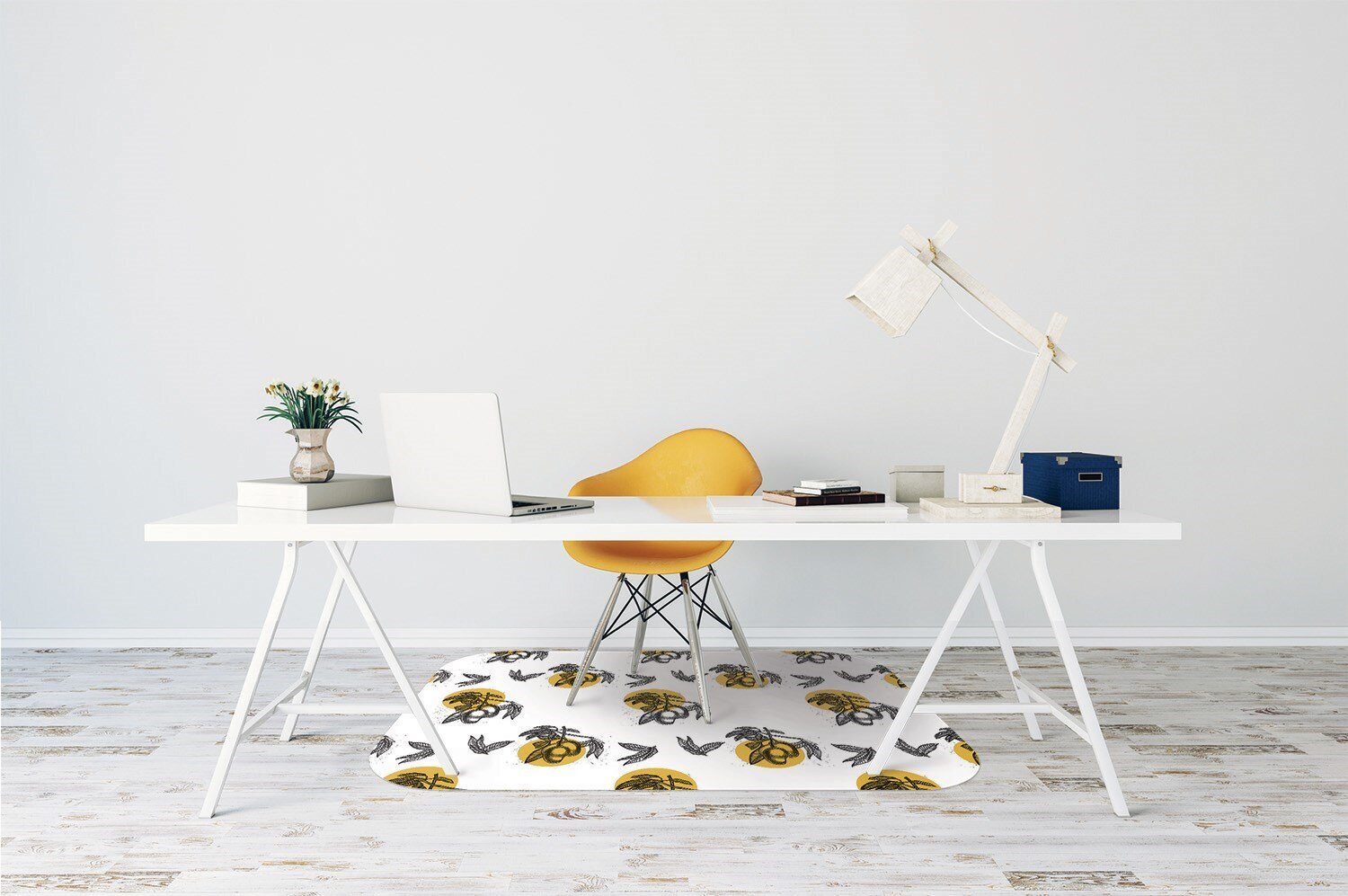 Aizsargājošs grīdas paklājs Decormat, Mango, 120x90 cm цена и информация | Biroja krēsli | 220.lv