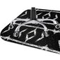 Aizsargājošs grīdas paklājs Decormat, Melna abstrakcija, 140x, 100 cm cena un informācija | Biroja krēsli | 220.lv