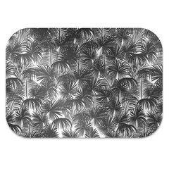 Aizsargājošs grīdas paklājs Decormat, Melna palma, 120x90 cm цена и информация | Офисные кресла | 220.lv