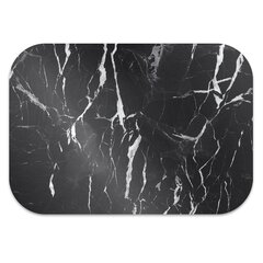 Aizsargājošs grīdas paklājs Decormat, Melnais marmors, 120x90 cm цена и информация | Офисные кресла | 220.lv
