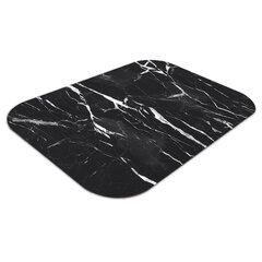 Aizsargājošs grīdas paklājs Decormat, Melnais marmors, 120x90 cm cena un informācija | Biroja krēsli | 220.lv