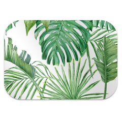 Aizsargājošs grīdas paklājs Decormat, Palma un Monstera, 120x90 cm cena un informācija | Biroja krēsli | 220.lv