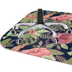 Aizsargājošs grīdas paklājs Decormat, Papagailis džungļos, 100x70 cm cena un informācija | Biroja krēsli | 220.lv
