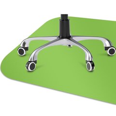 Aizsargājošs grīdas paklājs Decormat, Pasteļa zaļā krāsa, 120x90 cm цена и информация | Офисные кресла | 220.lv
