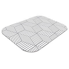 Aizsargājošs grīdas paklājs Decormat, Pelēks 3D kubs, 100x70 cm цена и информация | Офисные кресла | 220.lv