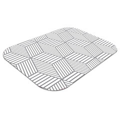 Aizsargājošs grīdas paklājs Decormat, Pelēks 3D kubs, 120x90 cm цена и информация | Офисные кресла | 220.lv