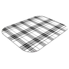 Aizsargājošs grīdas paklājs Decormat, Plaids modelis, 140x, 100 cm cena un informācija | Biroja krēsli | 220.lv