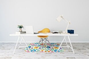 Aizsargājošs grīdas paklājs Decormat, Tautas māksla, 100x70 cm cena un informācija | Biroja krēsli | 220.lv