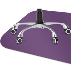 Aizsargājošs grīdas paklājs Decormat, Tumši purpursarkanā krāsa, 100x70 cm cena un informācija | Biroja krēsli | 220.lv