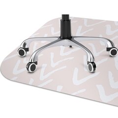 Aizsargājošs grīdas paklājs Decormat, V spilgti rozā, 100x70 cm cena un informācija | Biroja krēsli | 220.lv