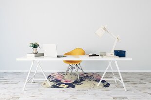 Aizsargājošs grīdas paklājs Decormat, Vintage baltas rozes, 100x70 cm цена и информация | Офисные кресла | 220.lv