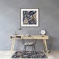 Aizsargājošs grīdas paklājs Decormat, Vintage zelta rozes, 100x70 cm cena un informācija | Biroja krēsli | 220.lv