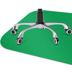 Aizsargājošs grīdas paklājs Decormat, Zālaina zaļā krāsa, 120x90 cm cena un informācija | Biroja krēsli | 220.lv