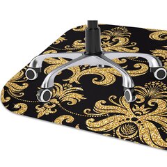Aizsargājošs grīdas paklājs Decormat, Zelta rotājums, 100x70 cm cena un informācija | Biroja krēsli | 220.lv