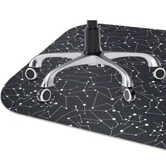 Aizsargājošs grīdas paklājs Decormat, Zvaigznāju galaktika, 100x70 cm cena un informācija | Biroja krēsli | 220.lv