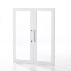 Skapju durvis Aatrium, 84x105 cm, baltas cena un informācija | Skapji | 220.lv
