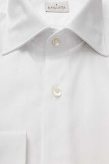 Krekls vīriešiem Bagutta 2509 MIAMI0018, balts cena un informācija | Vīriešu krekli | 220.lv