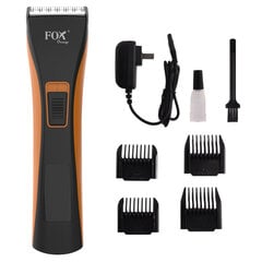 Машинка для стрижки волос FOX Orange, беспроводная цена и информация | Машинки для стрижки волос | 220.lv