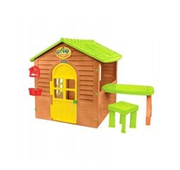 Bērnu rotaļu namiņš Mochtoys, brūna, cena un informācija | Bērnu rotaļu laukumi, mājiņas | 220.lv