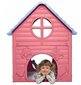 Bērnu rotaļu namiņš, rozā,106x90x98 cm cena un informācija | Bērnu rotaļu laukumi, mājiņas | 220.lv