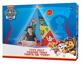 Bērnu rotaļu namiņš John, Ķepu patruļa (Paw Patrol),zila,100 x 100 x 140 cm cena un informācija | Bērnu rotaļu laukumi, mājiņas | 220.lv