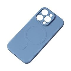 Совместимый с MagSafe силиконовый чехол для iPhone 15 Pro Max Silicone Case — темно-синий цена и информация | Чехлы для телефонов | 220.lv