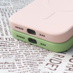 Совместимый с MagSafe силиконовый чехол для iPhone 15 Pro Max Silicone Case — темно-синий цена и информация | Чехлы для телефонов | 220.lv