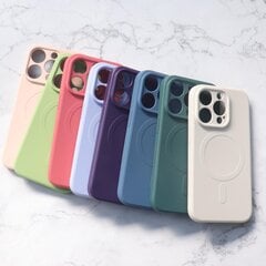 Совместимый с MagSafe силиконовый чехол для iPhone 15 Силиконовый чехол - синий цена и информация | Чехлы для телефонов | 220.lv