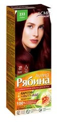 Krēmveida matu krāsa Acme Color Rebina Avena Nr.233 rubīns cena un informācija | Matu krāsas | 220.lv