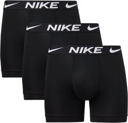 Nike bokseri vīriešiem Dri-FIT ESSENTIAL MICRO BRIEF 3 gab., melni cena un informācija | Vīriešu apakšbikses | 220.lv