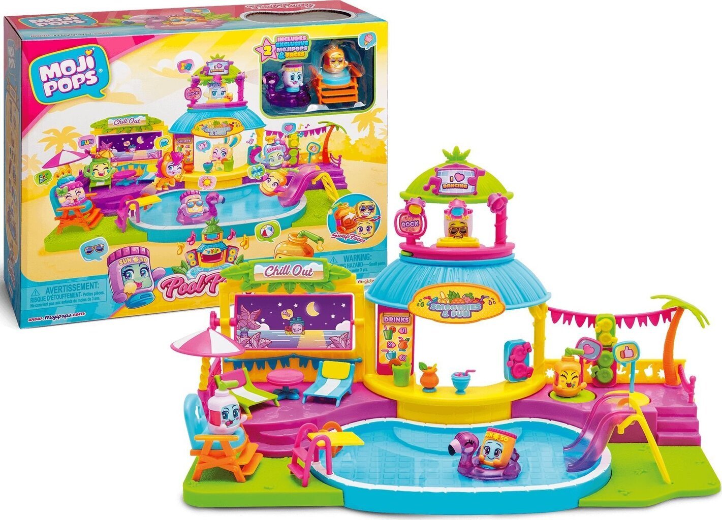 Figūriņu komplekts Magic Box MojiPops Baseins цена и информация | Rotaļlietas meitenēm | 220.lv