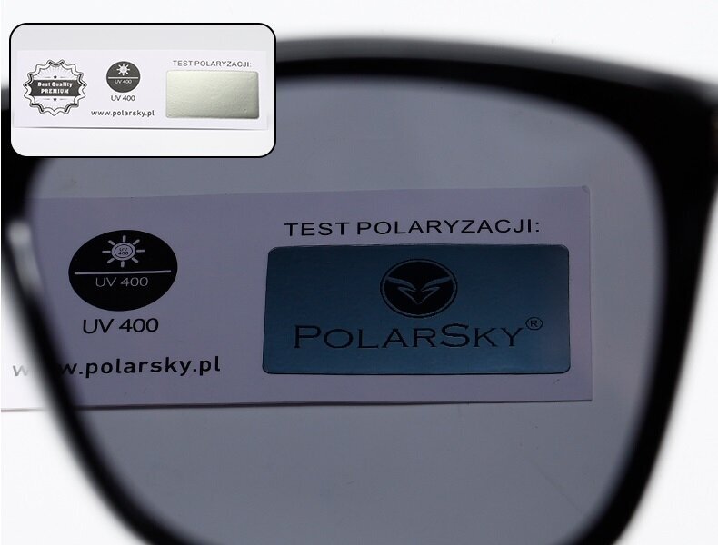 Saulesbrilles alumīnija Uv400 PolarSky iekļautas komplektā cena un informācija | Saulesbrilles  vīriešiem | 220.lv