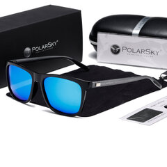 Saulesbrilles alumīnija Uv400 PolarSky iekļautas komplektā цена и информация | Солнцезащитные очки для мужчин | 220.lv