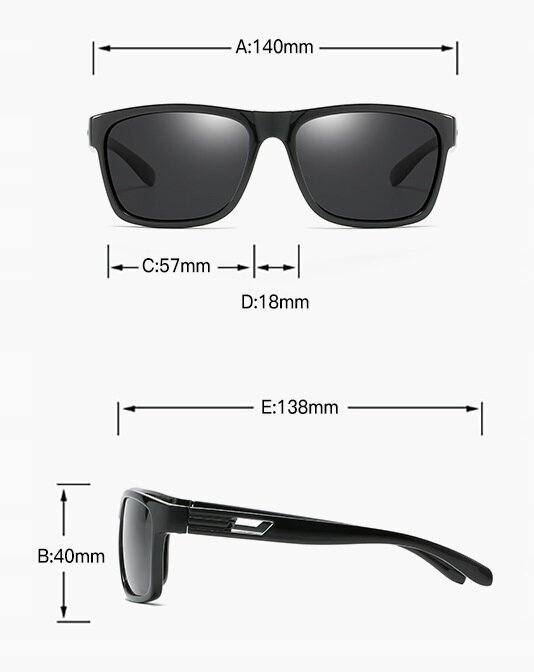 Saulesbrilles polarizētās PolarSky UV brilles cena un informācija | Saulesbrilles  vīriešiem | 220.lv