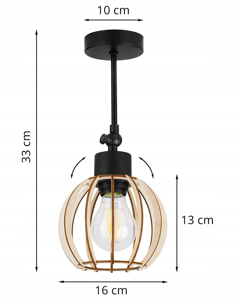 LightHome piekaramā lampa cena un informācija | Lustras | 220.lv