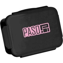 Ланч-бокс Tote Lunch Box Paso черный с розовым логотипом Basic, 650 мл цена и информация | Посуда для хранения еды | 220.lv