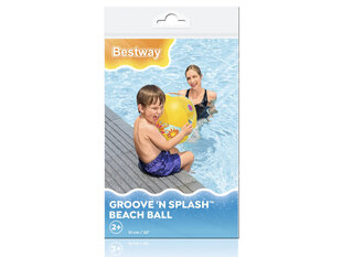 Piepūšamā pludmales bumba Bestway, dzeltena, 51 cm cena un informācija | Bestway Rotaļlietas, bērnu preces | 220.lv