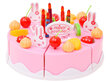 Rotaļlietu dzimšanas dienas torte ar piederumiem, 75 gab. cena un informācija | Rotaļlietas meitenēm | 220.lv