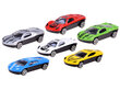 Rotaļlietu kravas automašīna ar 6 automašīnām Die-Cast, dažādu krāsu cena un informācija | Rotaļlietas zēniem | 220.lv