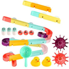 Vannas rotaļlietu celiņš ar slīdkalniņu, dažādu krāsu cena un informācija | Ūdens, smilšu un pludmales rotaļlietas | 220.lv