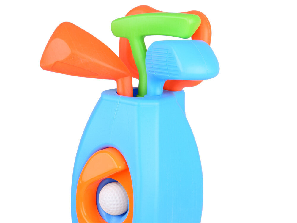 Mini golfa komplekts ar statīvu un piederumiem bērniem, zils цена и информация | Rotaļlietas zēniem | 220.lv