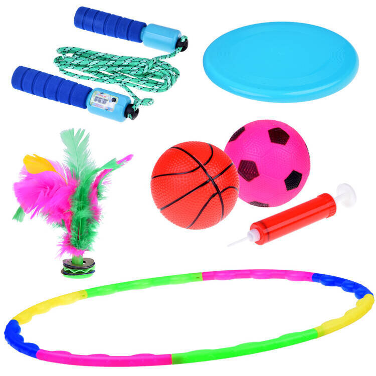 Sporta komplekts 5in1 bērniem, dažādu krāsu цена и информация | Ūdens, smilšu un pludmales rotaļlietas | 220.lv