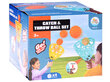 Sporta komplekts bērniem Noķer bumbu grozā, dažādu krāsu cena un informācija | Ūdens, smilšu un pludmales rotaļlietas | 220.lv