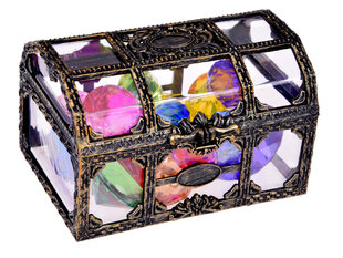 Пиратский сундук с цветными кристаллами цена и информация | Развивающие игрушки | 220.lv