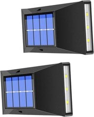 UKCOCO  LED Уличная лампа на солнечной батарее 2шт цена и информация | Уличное освещение | 220.lv