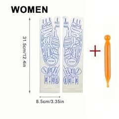 Носки акупрессурные рефлексологические Tech Zone, для женщин цена и информация | Аксессуары для массажа | 220.lv