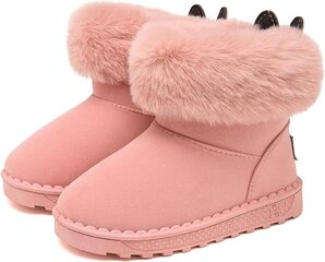 Детские зимние ботинки SMajong, розовые цена и информация | Детская зимняя обувь | 220.lv