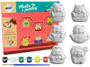 Ģipša formas Lean toys Creative Kit цена и информация | Развивающие игрушки | 220.lv